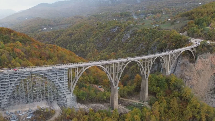 Kinezi obnavljaju most na Tari: Radovi po planu, simbol Crne Gore dobija novi sjaj