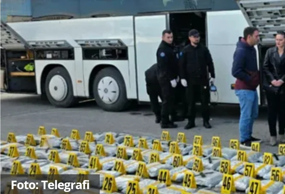 Kosovo: U autobusu pronašli 120 kila droge