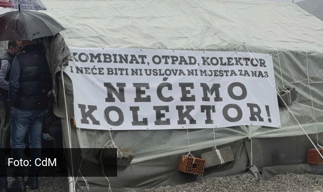 Botunjanima rok da uklone šator do 3. decembra