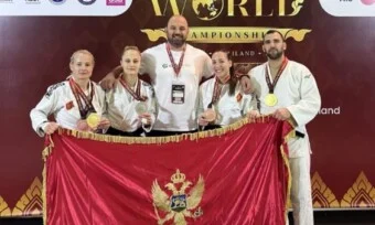 Deset medalja za Crnu Goru na Svjetskom prvenstvu u Bangkoku
