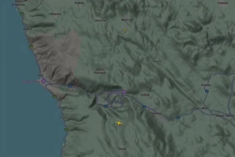 Detalji pada aviona Air Tractora kod Senja: Nađeno izgorelo tijelo