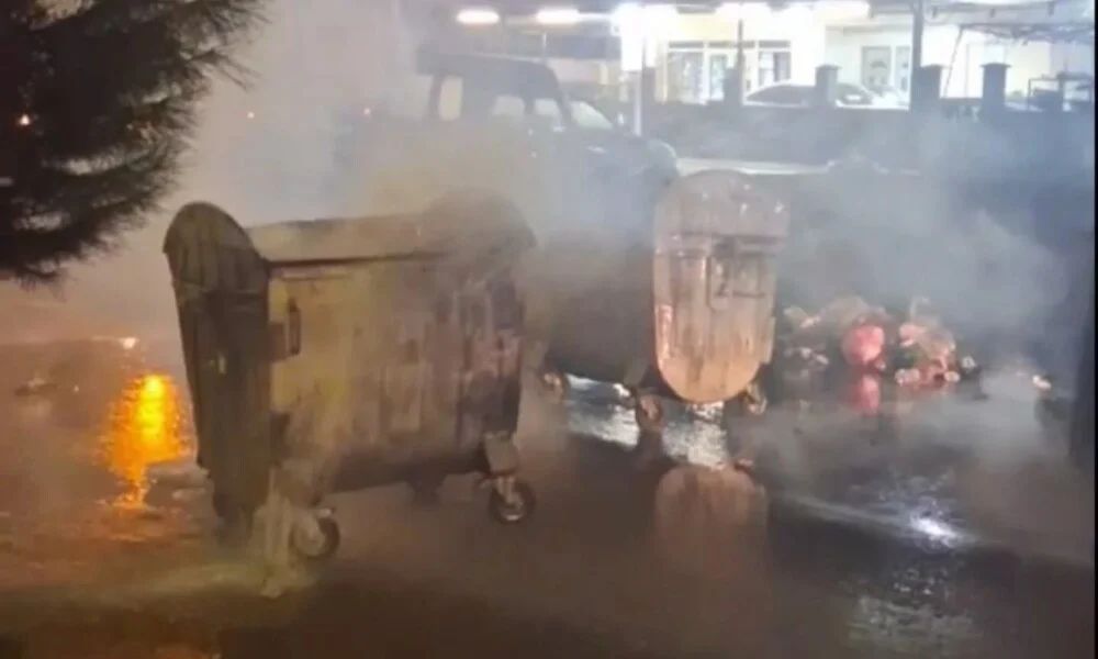 Podgorička Čistoća: Nastavljeno paljenje polupodzemnih i metalnih kontejnera na više lokacija