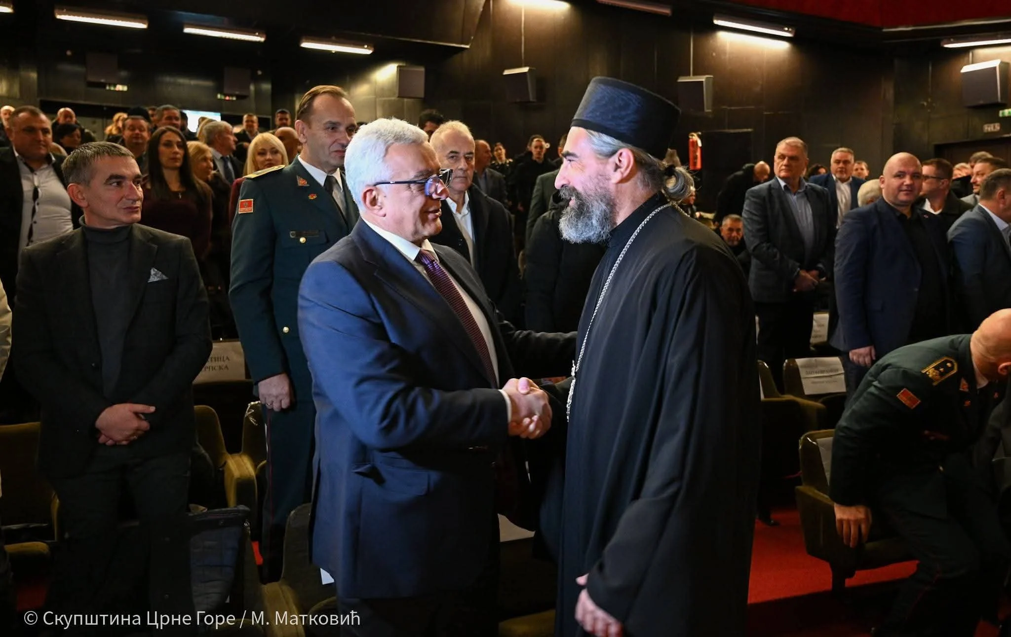 Predsjednik Skupstine Crne Gore Andrija Mandić položio vijence na spomeniku junacima Mojkovačke bitke