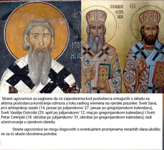 Rovčanin: Zaposleni imaju pravo na odsustvo tokom radnog vremena za vjerske praznike