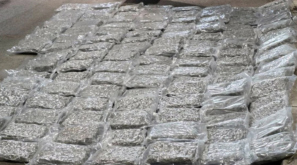 Pri ulasku u Srbiju od državljanina Crne Gore zaplijenjeno oko 60 kilograma marihuane