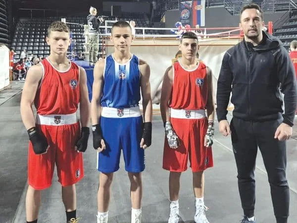 Veliki uspjeh: Raičević, Tijanić i Nikitović zlatni u Subotici