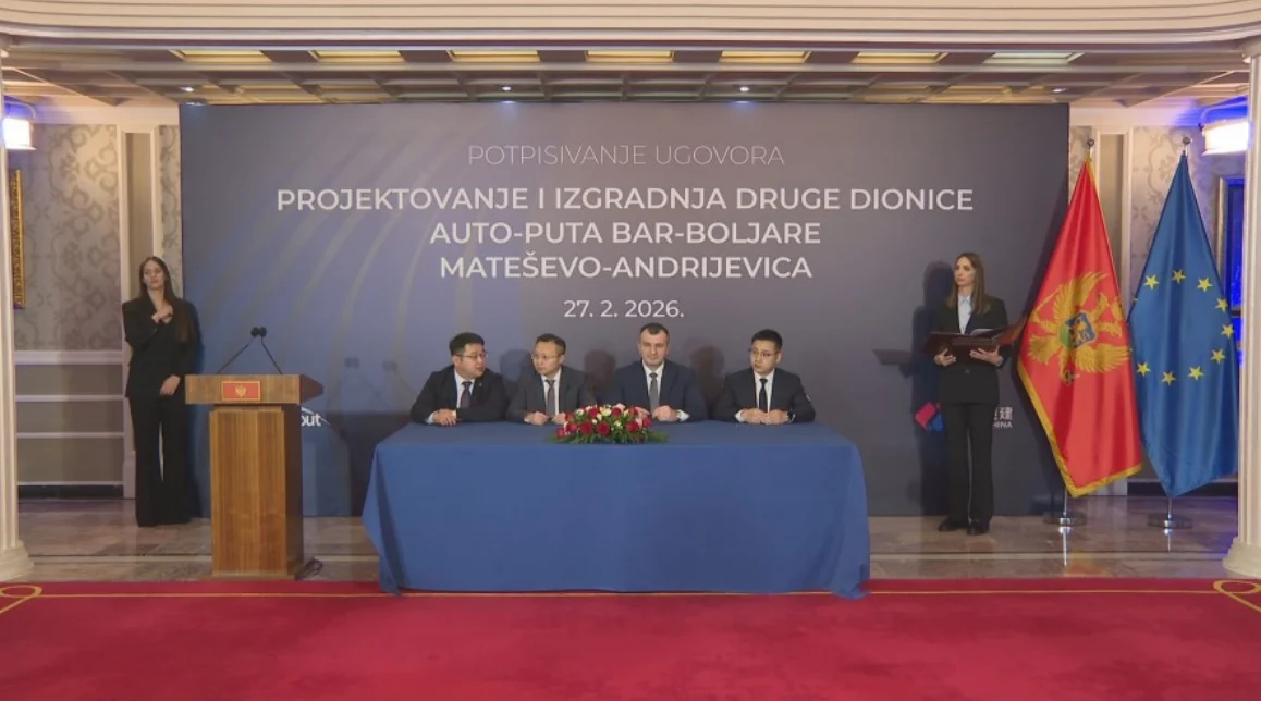 Potpisan ugovor sa kineskim konzorcijumom za dionicu auto-puta, početak radova u maju