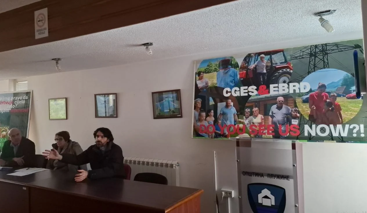 Mještani Brezana napustili konsultacije: "CGES se sprda sa lokalnim zajednicama dok gradi 400kV dalekovode preko njihovih imanja i kuća"