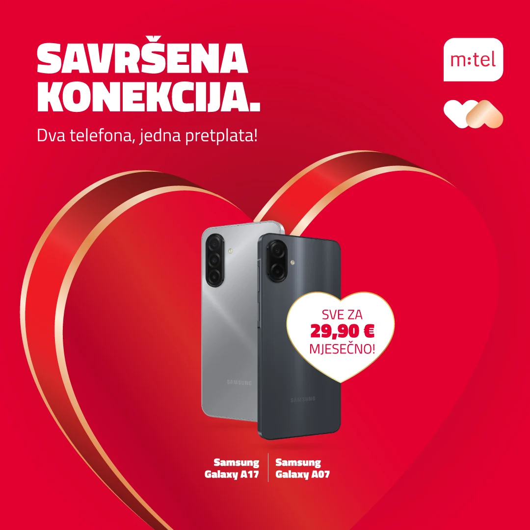 MTEL: Dva Samsung telefona, samo jedna pretplata!