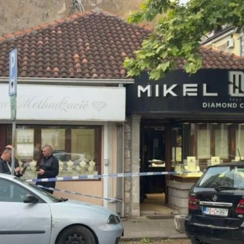 Podgorica: Uhapšen osumnjičeni za pljačku zlatare