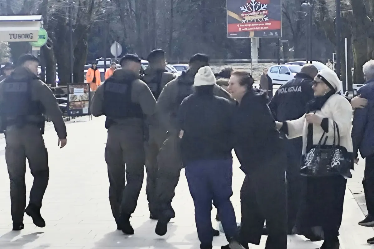 Porodični sukob u centru Cetinja, intervenisala policija