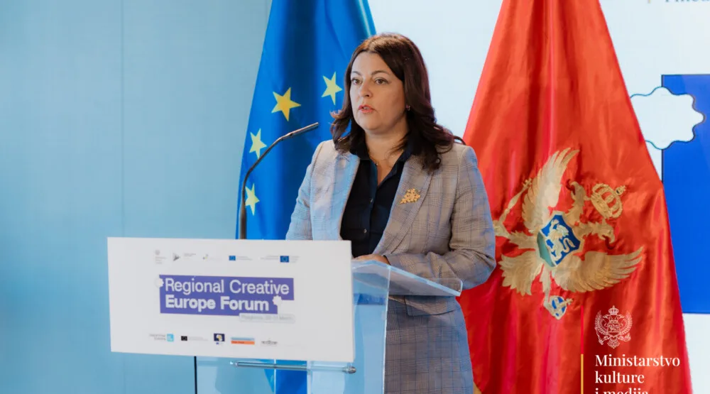 Vujović: Kreativna Evropa otvara nove prilike za sektor kulture u Crnoj Gori