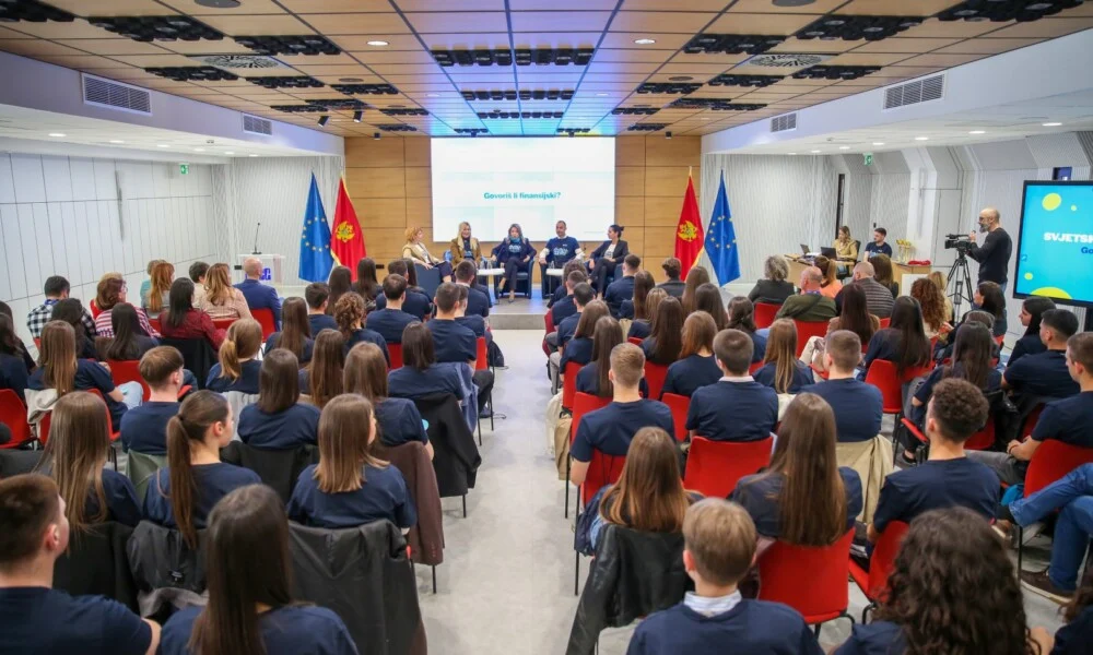 CBCG uspješno obilježila Svjetsku nedjelju novca: Finansijska pismenost približena mladima širom Crne Gore