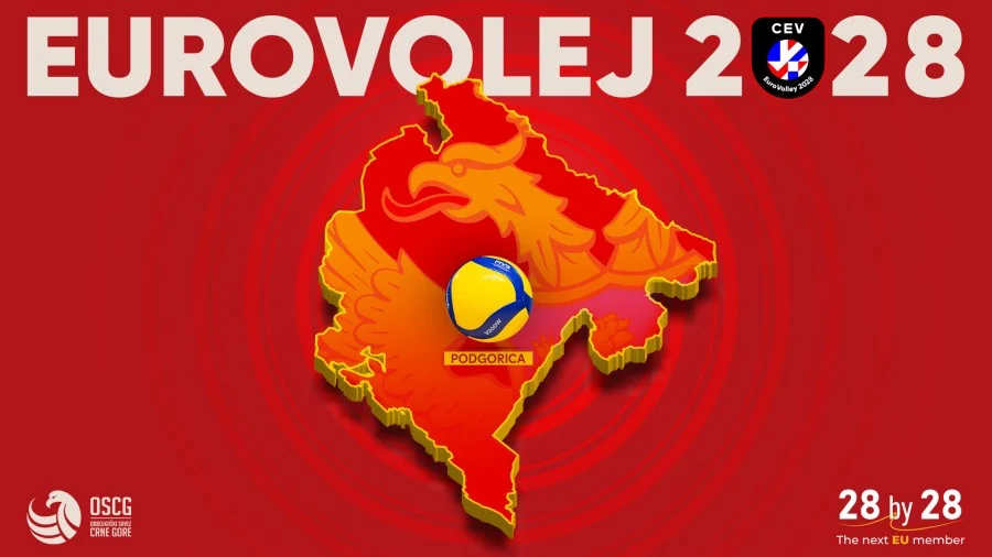 Crna Gora domaćin Evropskog prvenstva za odbojkaše 2028.