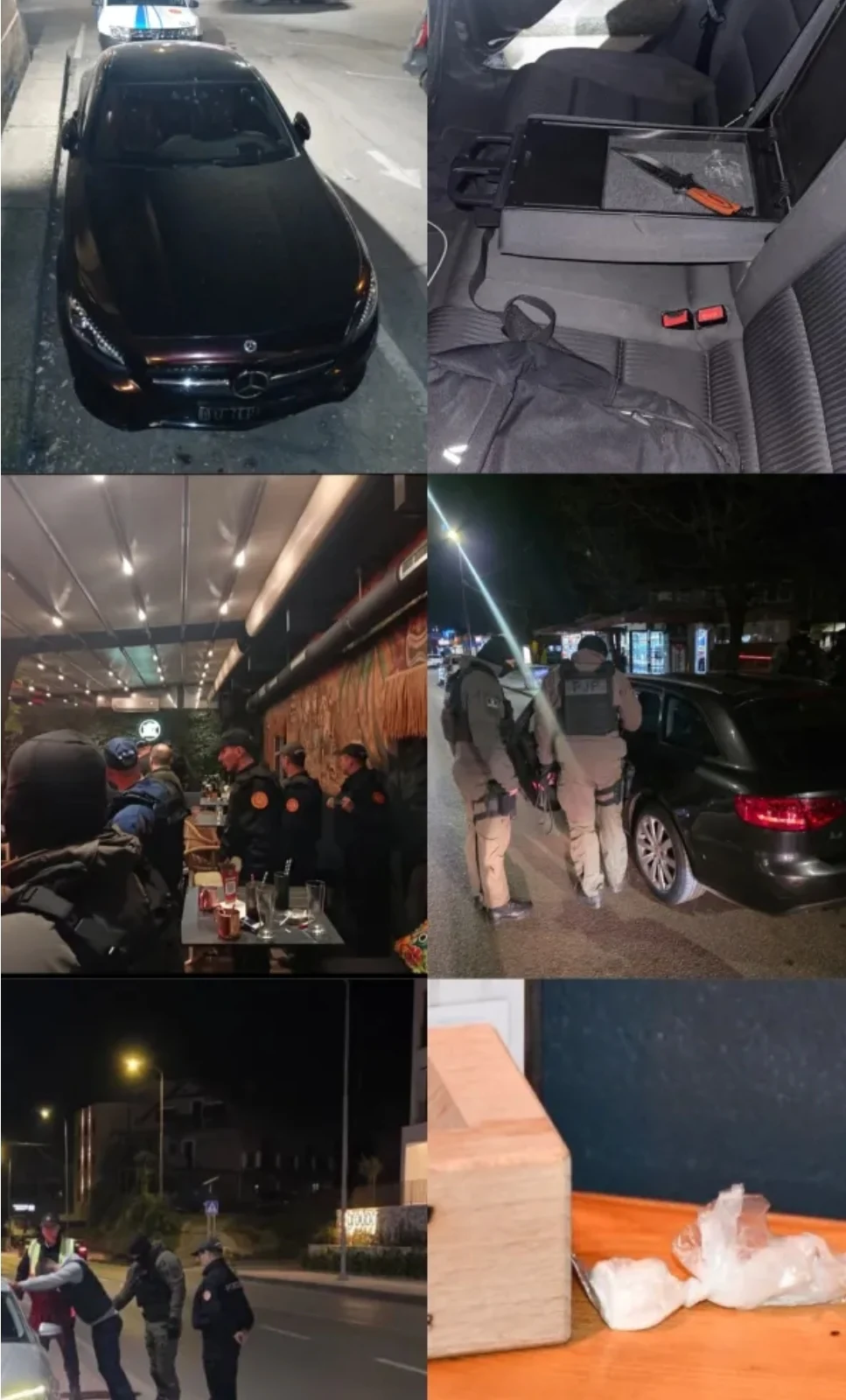 Velika akcija policije širom Crne Gore: Oduzeta vozila, novac, droga, oružje...