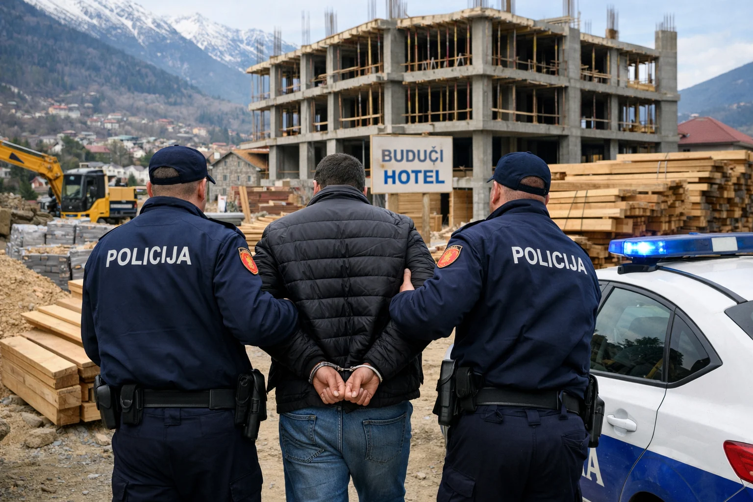 Uhapšen prevarant: U Plavu naručivao građevinski materijal i drvnu građu koju nije nikad platio. Tvrdio da gradi hotel