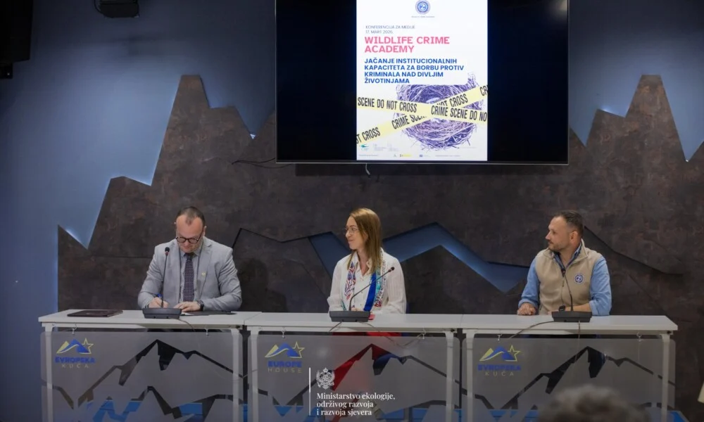 Ćulafić: Borba protiv ekološkog kriminala prioritet; Cilj smanjiti ilegalno ubijanje ptica i trgovinu za 50 odsto do 2030. godine