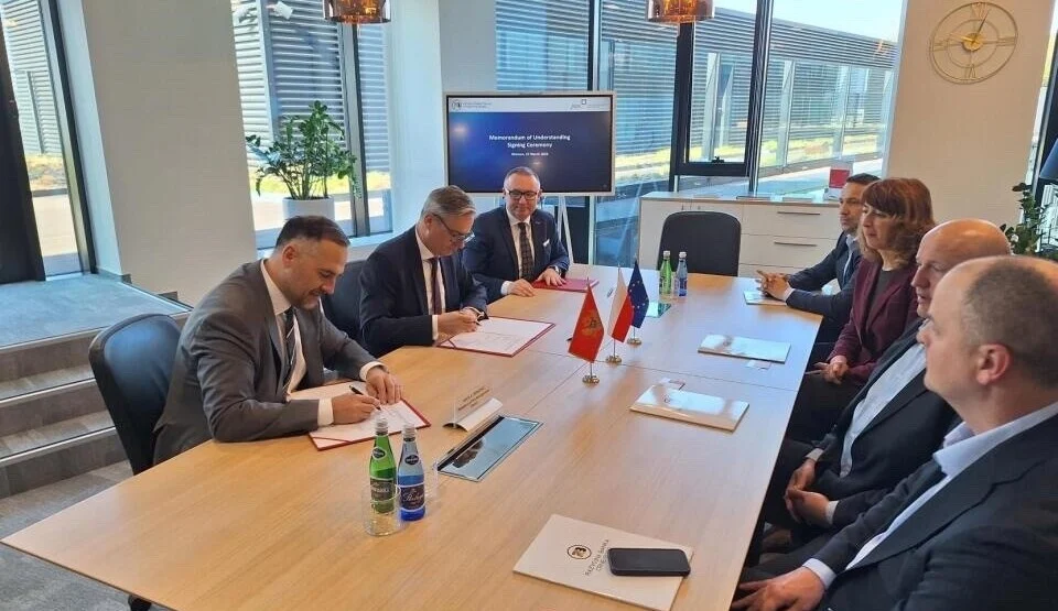 Potpisan Memorandum o razumijevanju između Razvojnih banaka Crne Gore i Poljske