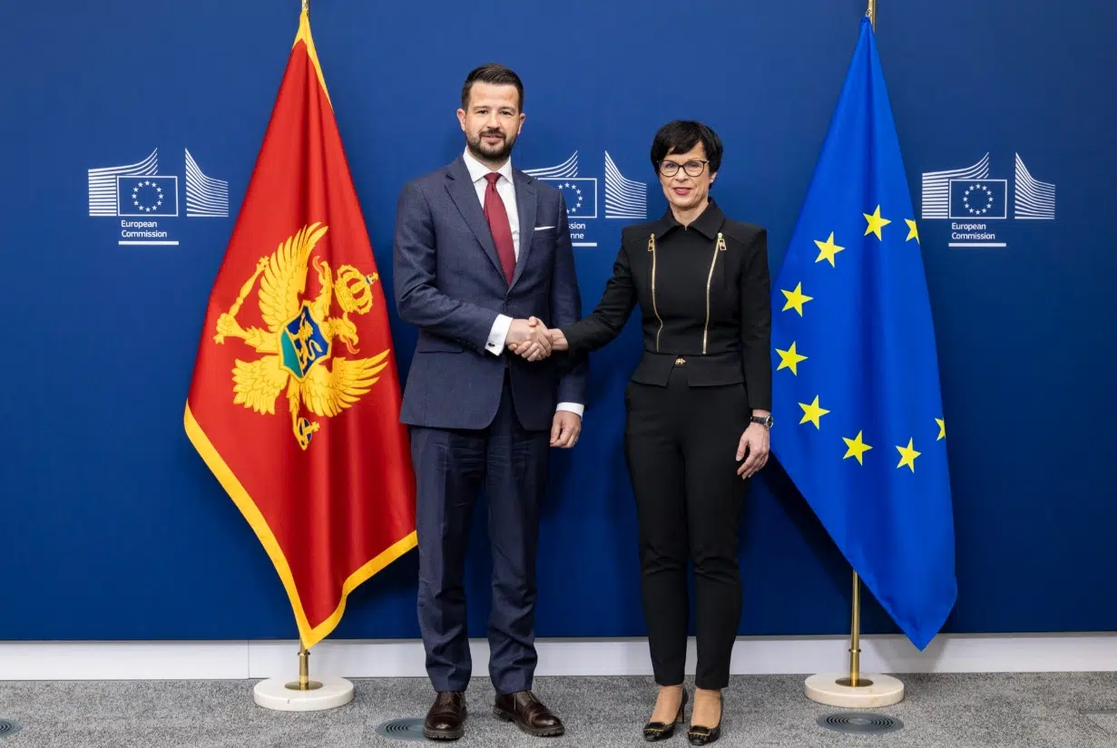 Marta Kos specijalna gošća Milatovića na prijemu povodom Dana državnosti