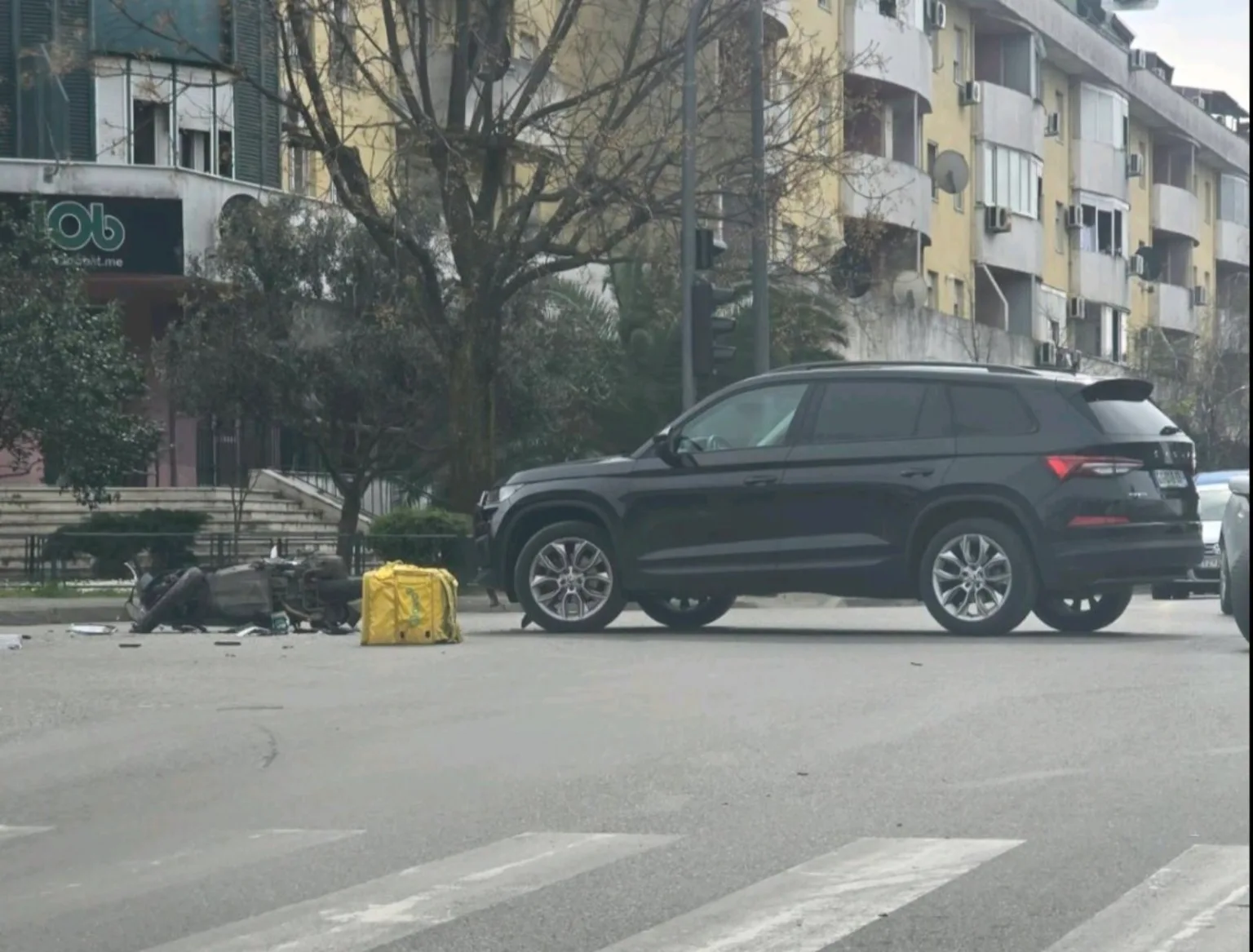 Udes kod Krivog mosta, udaren vozač Glova