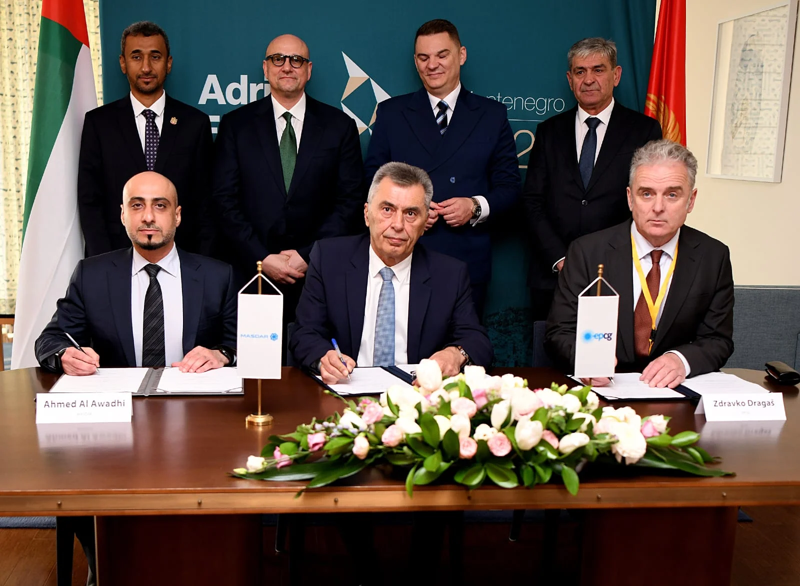 Rađanje giganta: EPCG i arapski Masdar formirali zajedničko preduzeće. Uložiće milijarde u izvore čiste energije