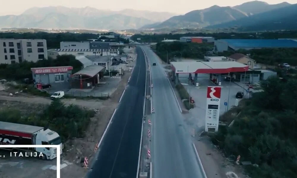 Bulevar Tivat – Jaz: Vozači oprezni, radovi traju do kraja maja