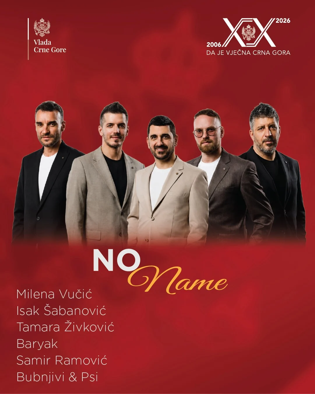 Istaknuti domaći izvođači dio trodnevnog jubilarnog programa: Sergej, Knez, Danijel, Isak...