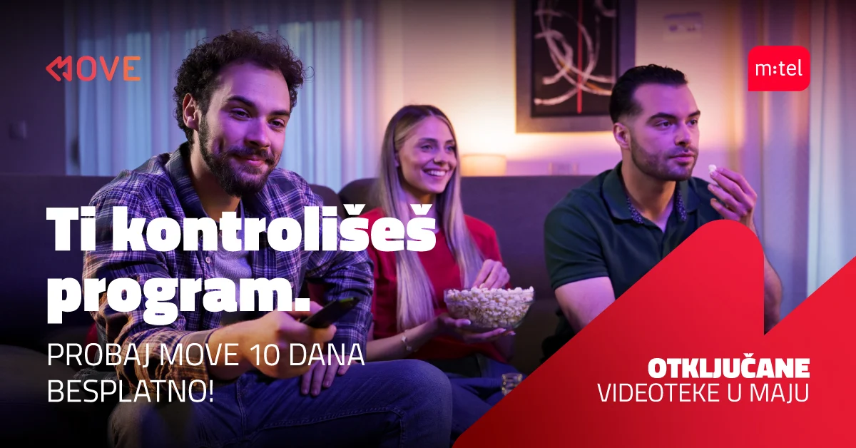 MTEL AKCIJA: Otključane videoteke do kraja maja i besplatan pristup Move