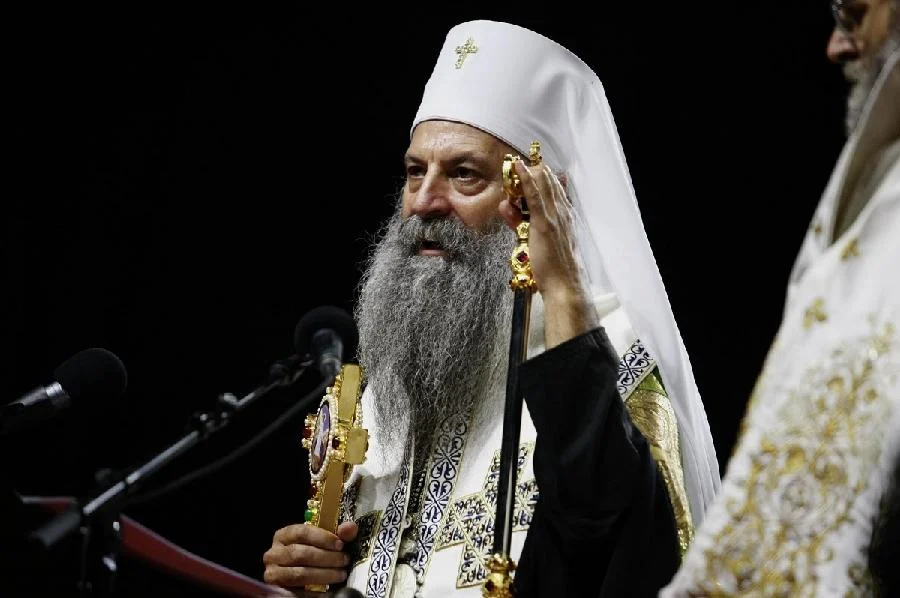 Patrijarh Porfirije služio liturgiju u Podgorici