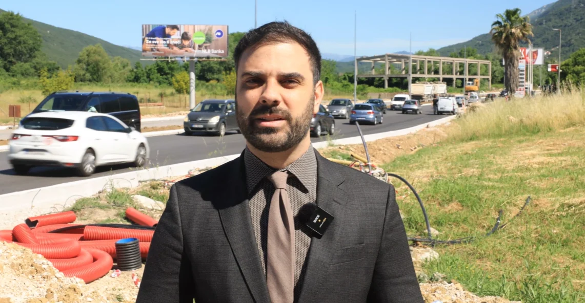Radulović: Ispunjeno obećano, Bulevar Tivat-Jaz pod asfaltom