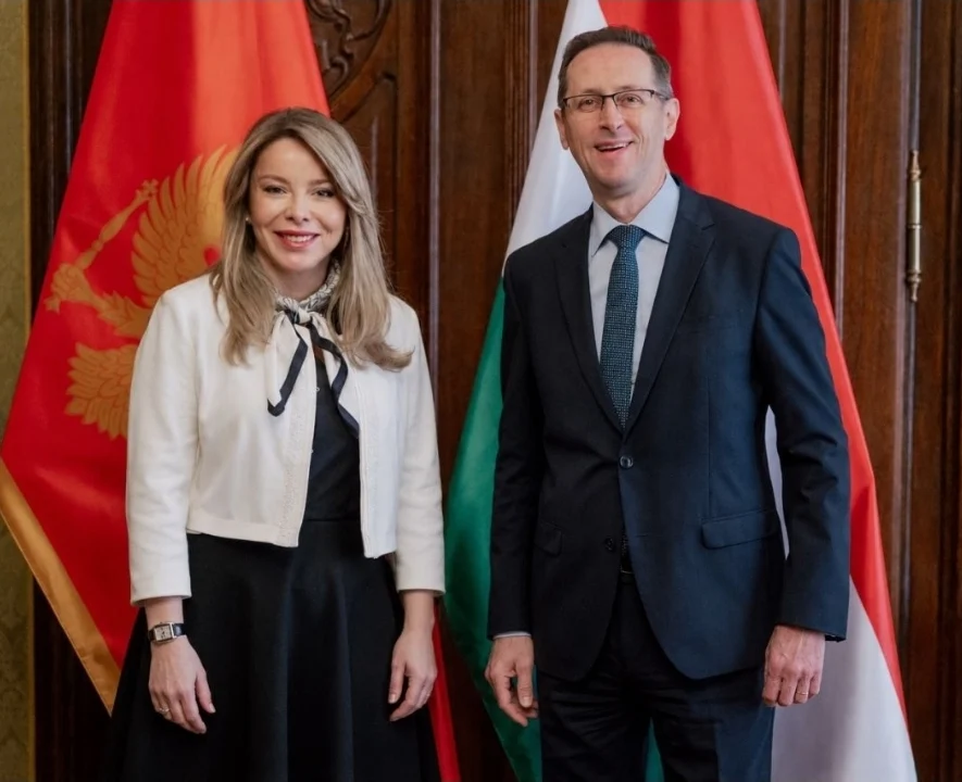 Guvernerka CBCG dr Irena Radović radno i za vrijeme praznika: Sastala se u Budimpešti sa guvernerom Magyar Nemzeti Bank Mihályjem Vargom