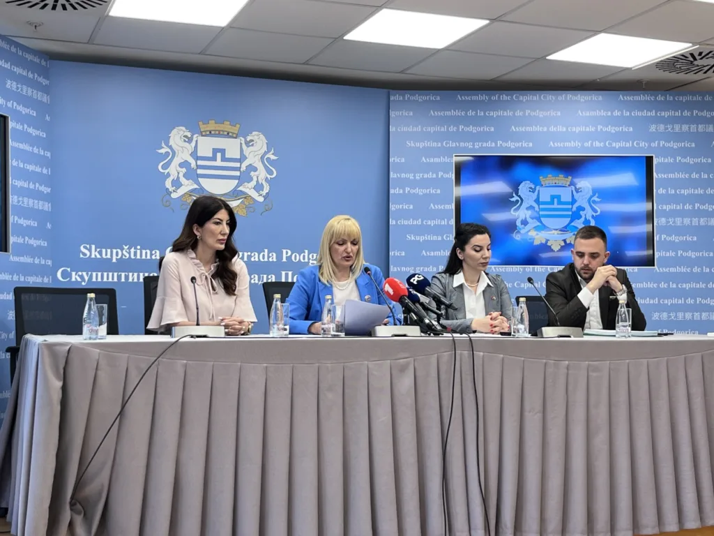 Borovinić Bojović podnijela ostavku na funkciju predsjednice Skupštine Glavnog grada
