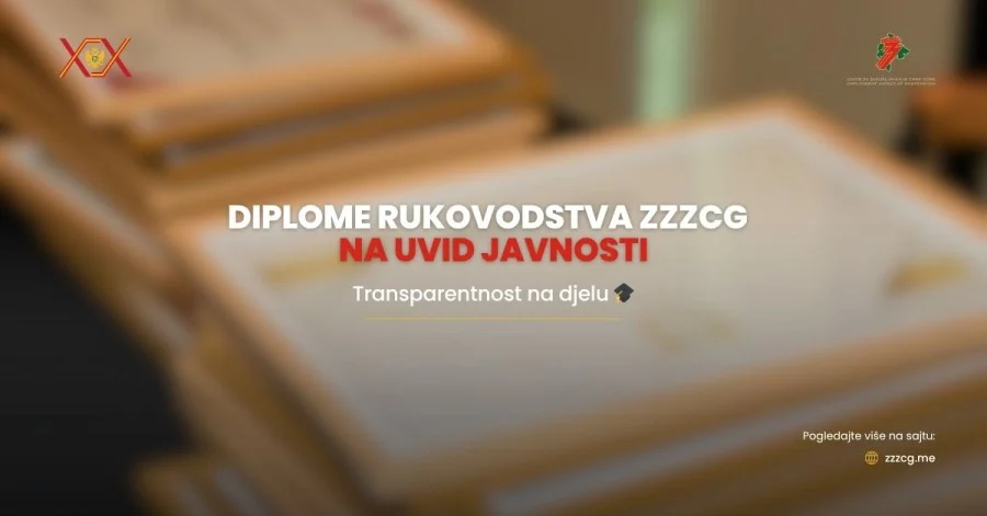 ZZCG objavio diplome rukovodilaca