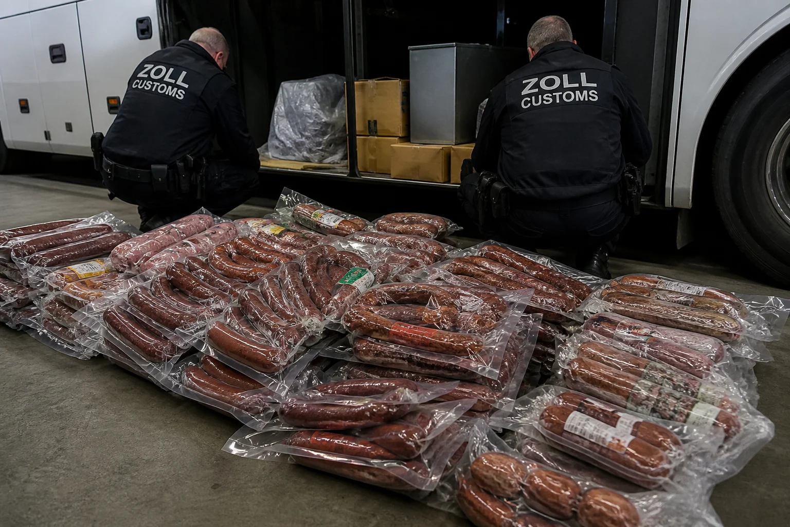 Privedeni vozači autobusa: Švercovali 252 kg sudžuka i psa, policiji bio sumnjiv jak miris