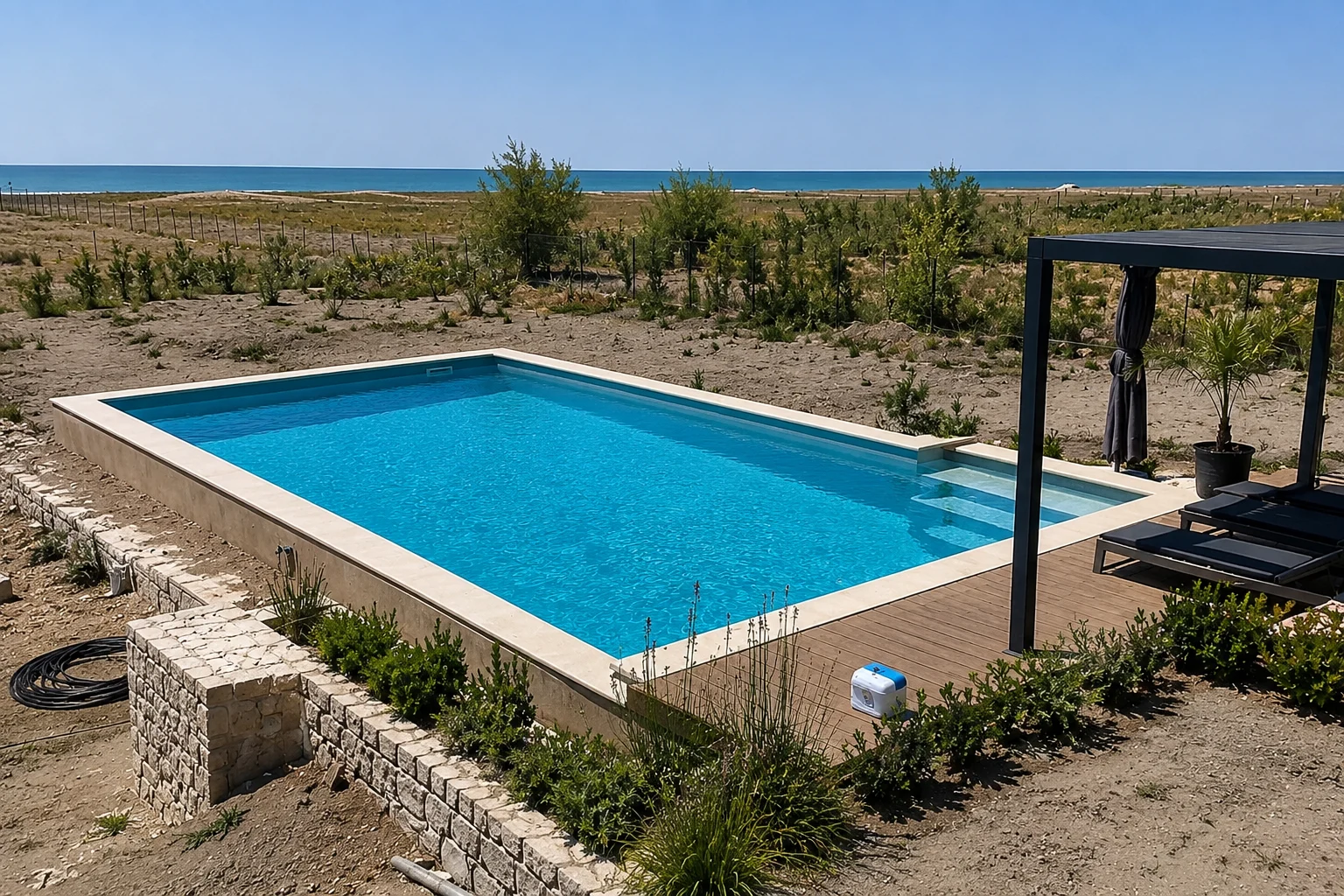 Tužilaštvo procesuiralo Ulcinjanina: Na Velikoj plaži, na državnoj zemlji, sagradio deluks bazen