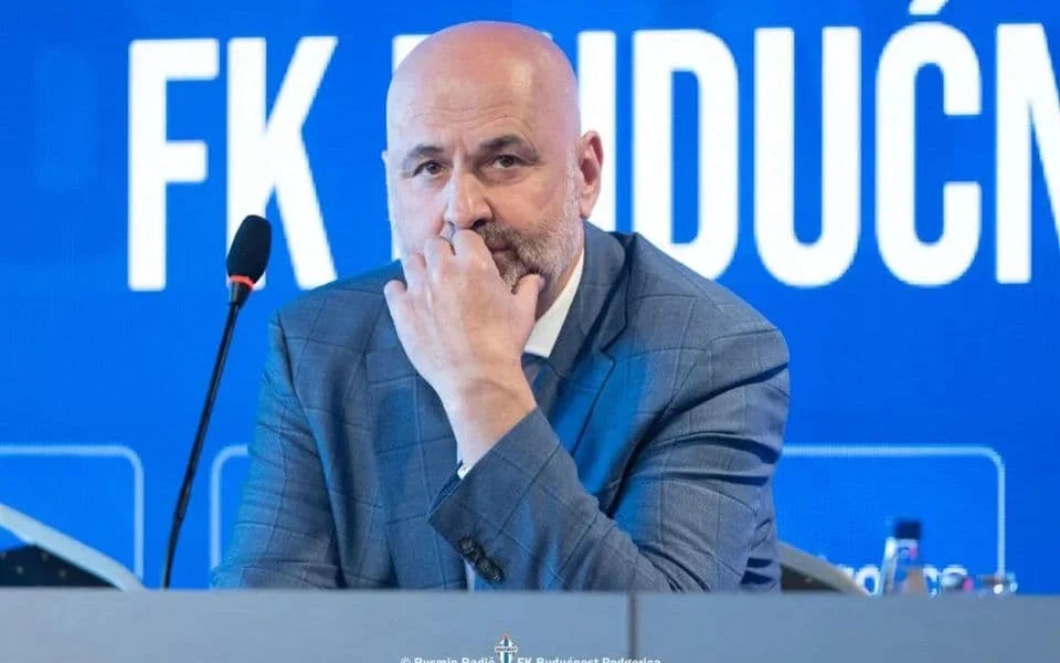 Grof Božović podnio ostavku na klupu FK Budućnost