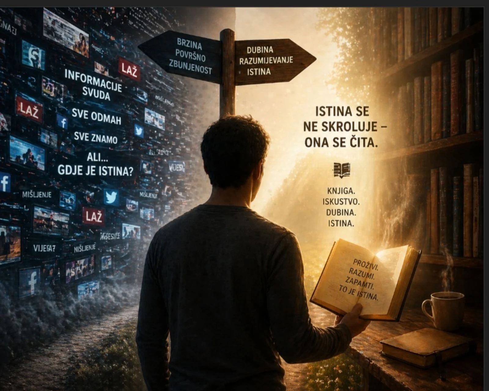 Ako tražite istinu, otvorite knjigu