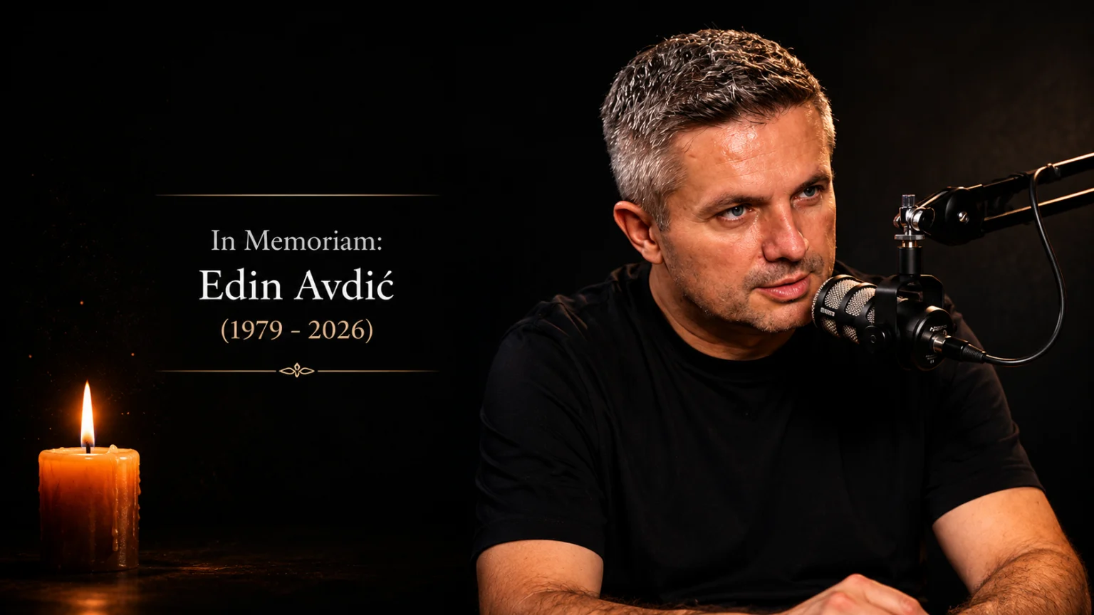 Preminuo čuveni sportski komentator Edin Avdić