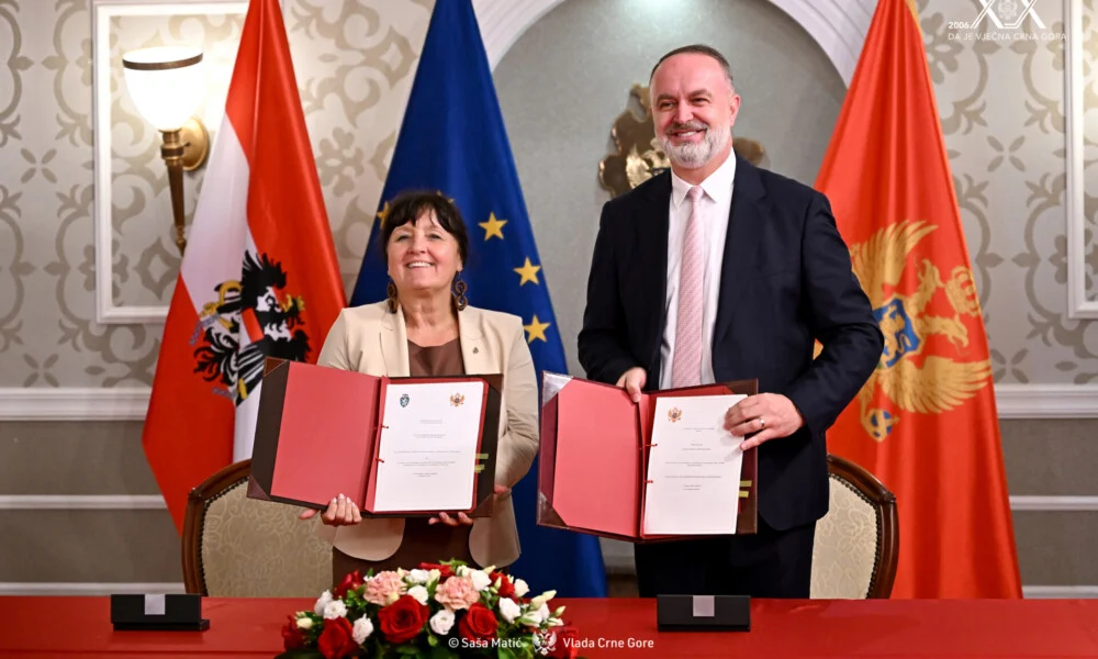 Crna Gora i Pokrajina Štajerska potpisale Memorandum o saradnji