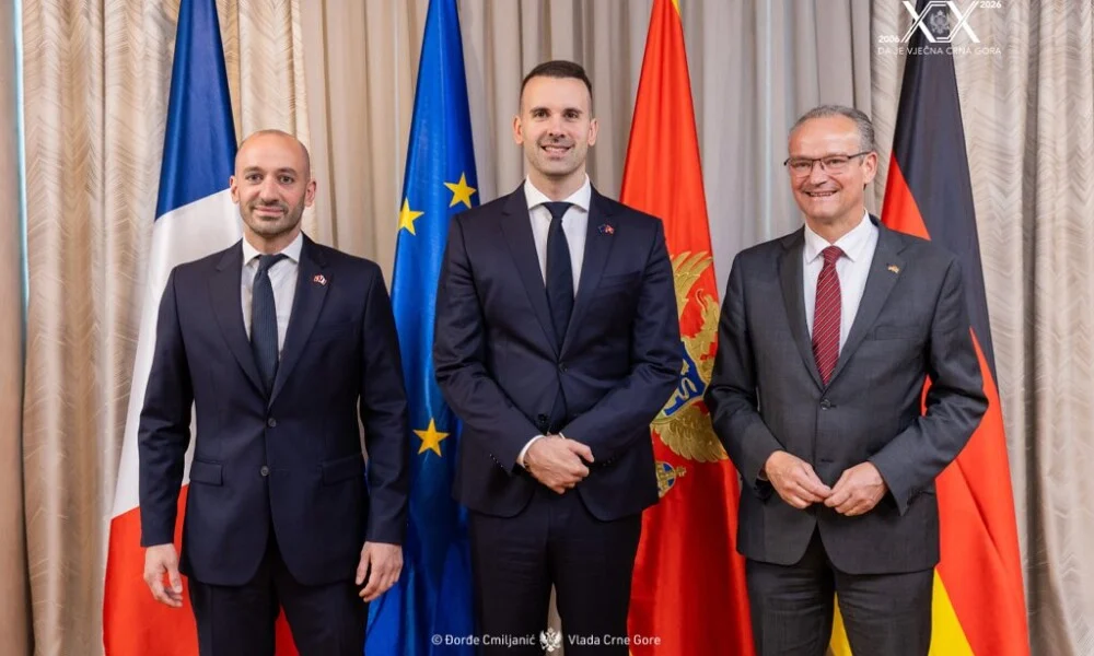 Spajić: Francuska i Njemačka žele Crnu Goru kao punopravnu članicu EU
