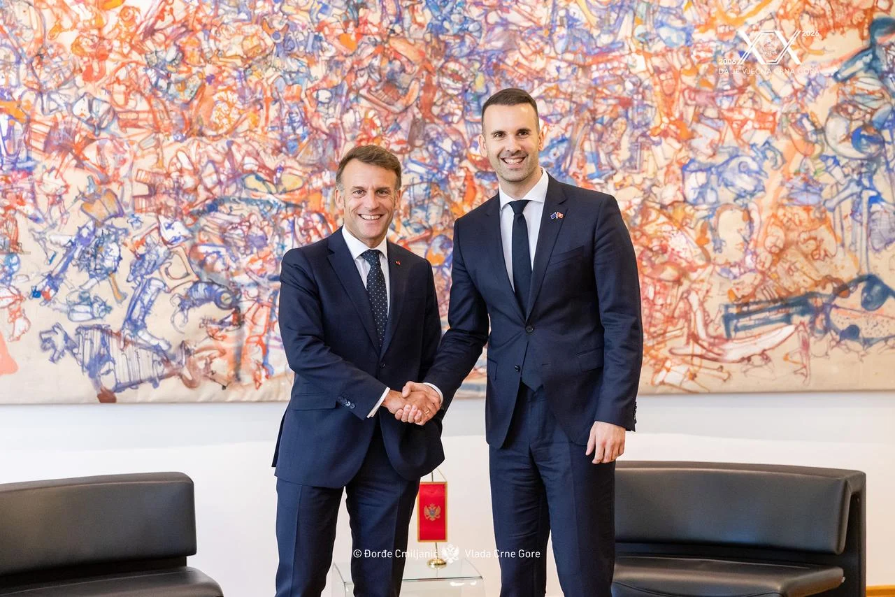 Spajić na Cetinju sa Makronom: Potpisano više sporazuma sa Francuskom