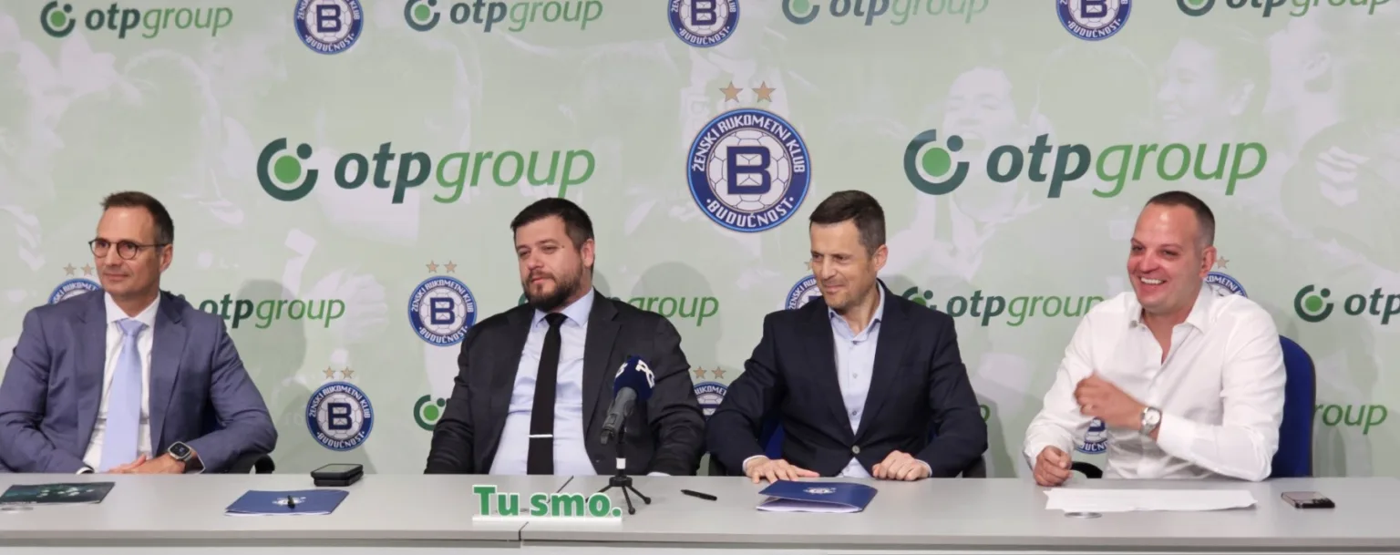 OTP grupa generalni sponzor; Mujović: ŽRK Budućnost je simbol našeg grada