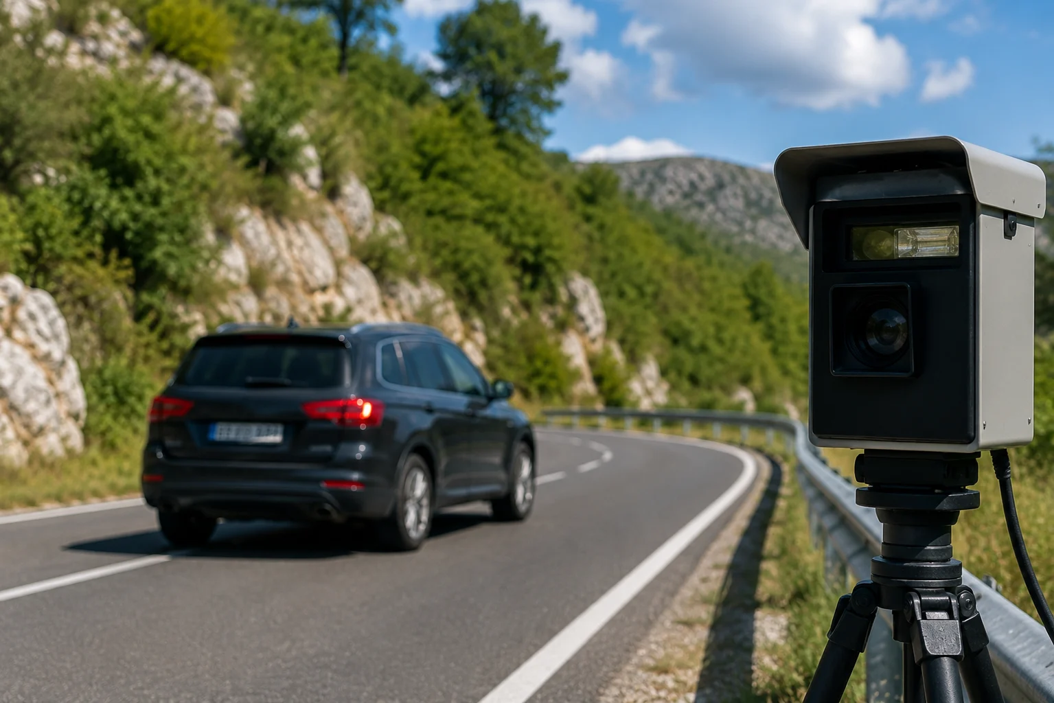Preticao Poršeom kolonu preko pune linije brzinom 154 km/h: Budvanski Sud ga kaznio 1.000 eura