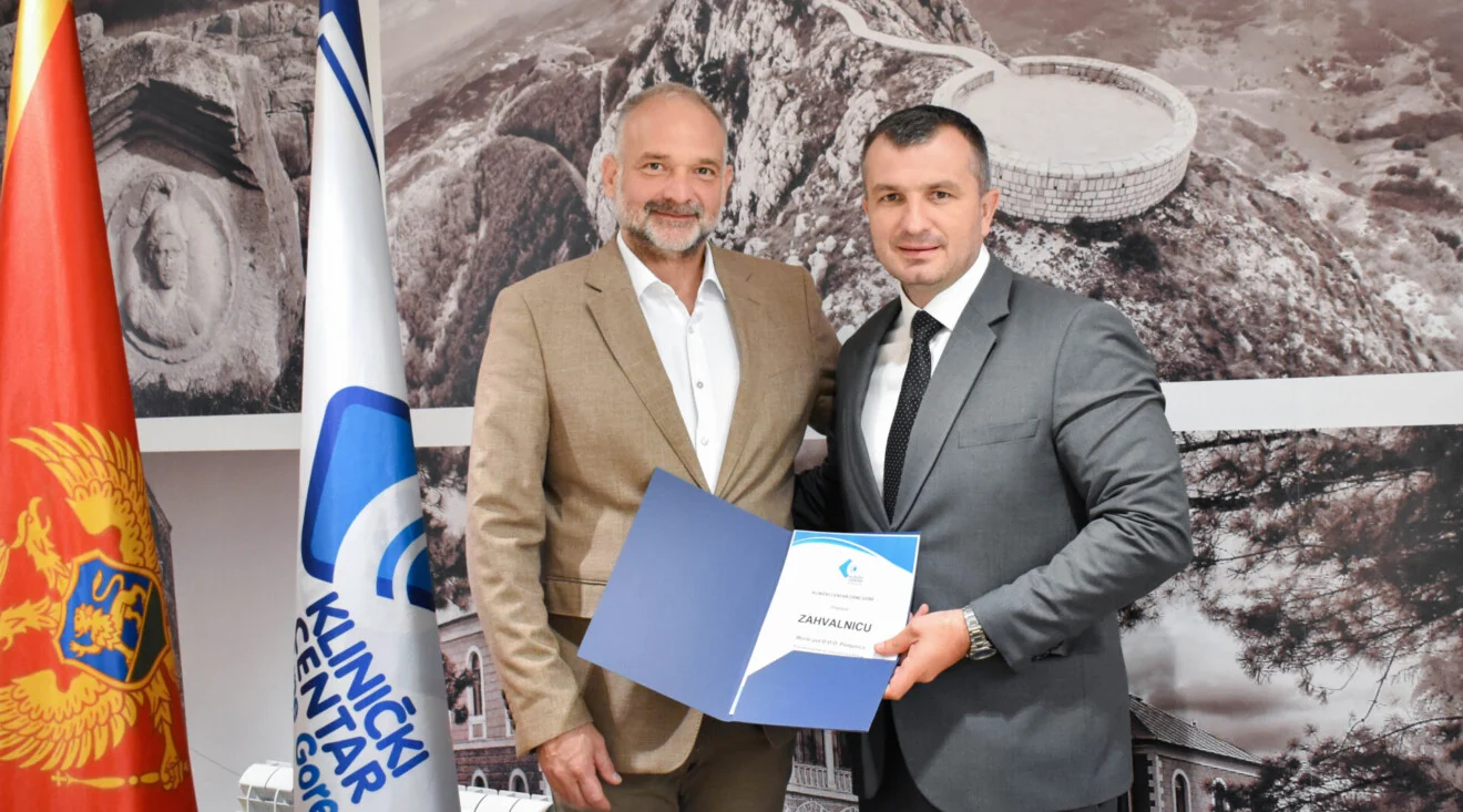 Monteput donirao 100.000 eura Kliničkom centru