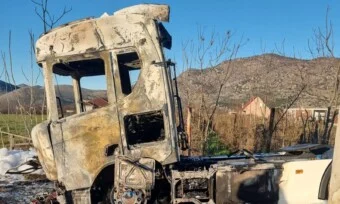 Uhapšen zbog sumnje da je zapalio kamion vrijedan 90.000 eura