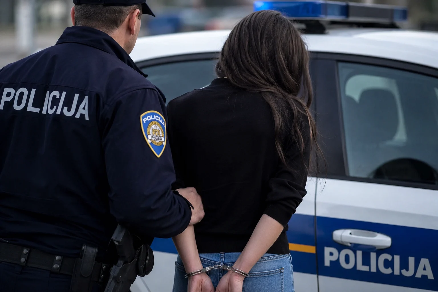 Uhapšena djevojka: Odbila test na droge, automatski strpana u zatvor na 15 dana