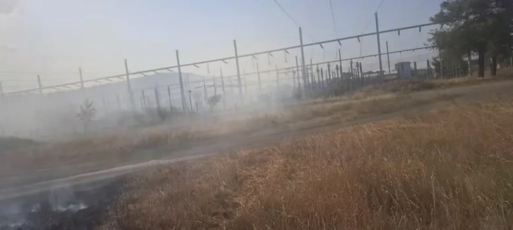 Požar kod trafostanice u Zagoriču, vjetar otežava gašenje
