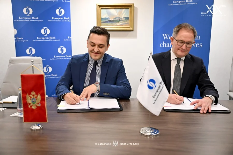 Vlada i EBRD potpisali ugovor o kreditu od 30 miliona eura za modernizaciju saobraćaja
