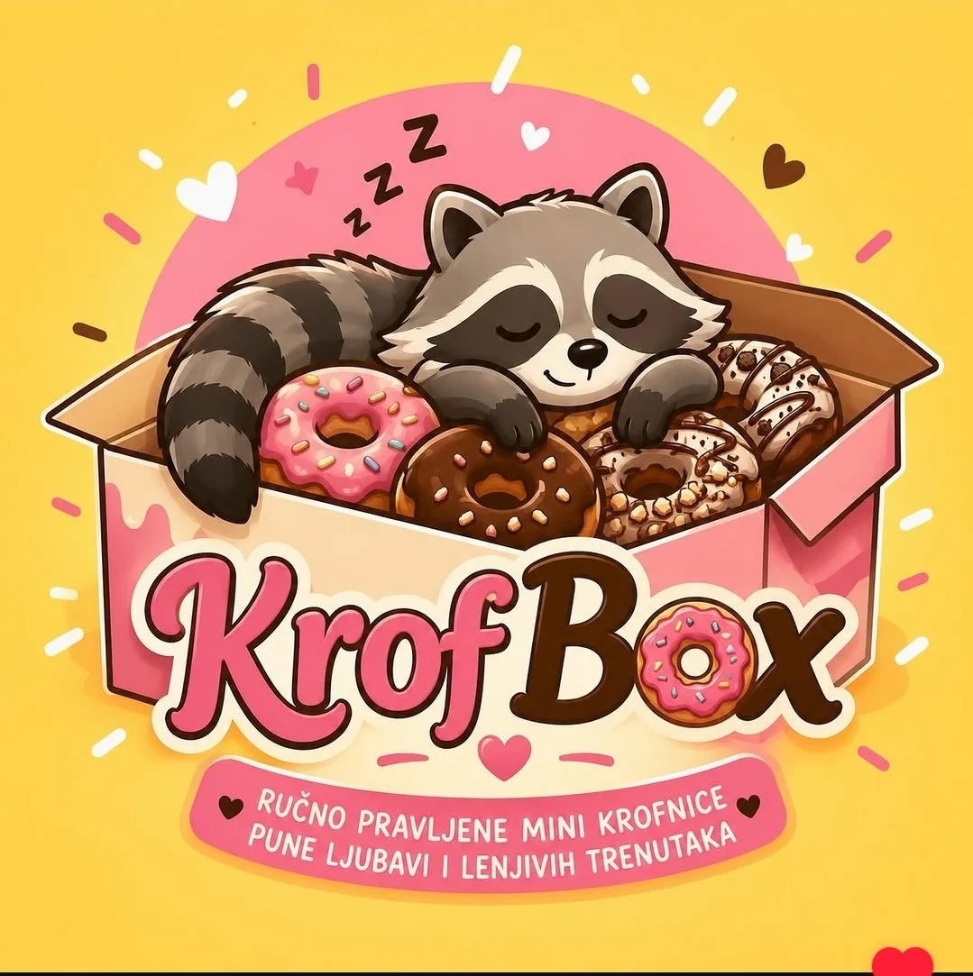 KrofBox – Mali ukusni zalogaji, velika sreća. ❤️🍩