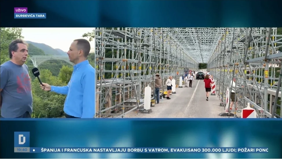Privrednici traže odlaganje zatvaranja Mosta na Đurđevića Tari: Ugrožen rafting turizam, moraće da otpuste pola radne snage